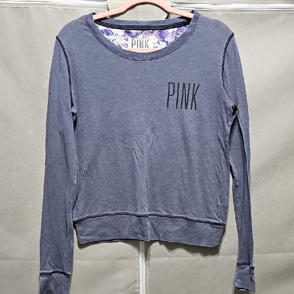 PINK Victoria's Secret Dusty Lavender Pullover Sweatshirt